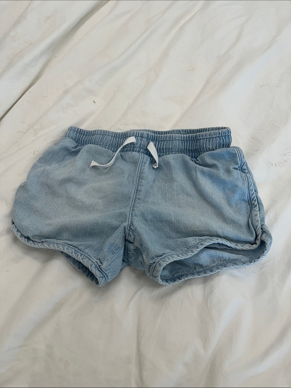 Cat & Jack Light Blue Drawstring Athletic Shorts